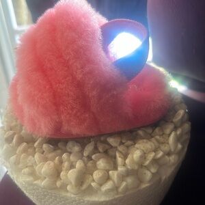 Baby UGG slipper. Size 1. Babu only wore them once for pictures.